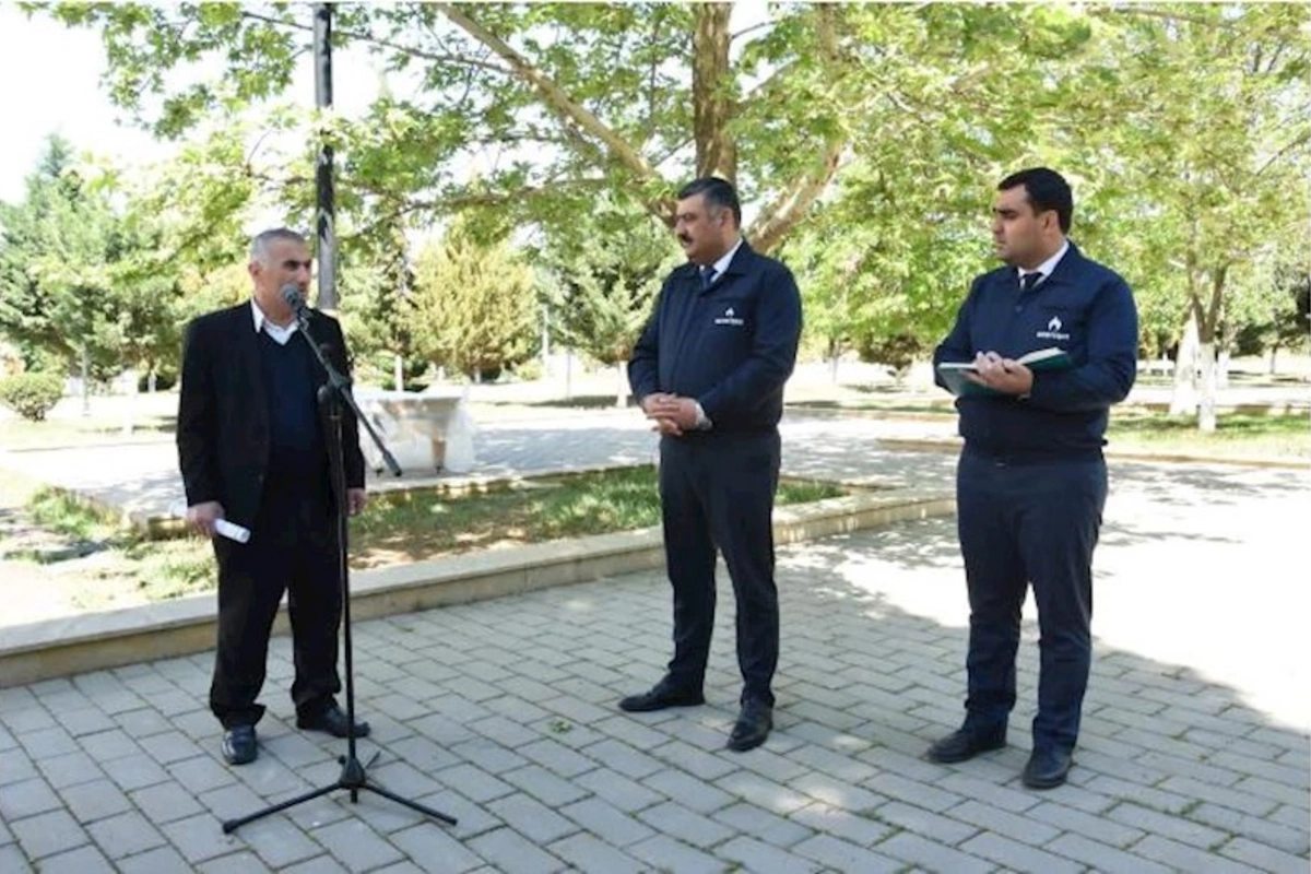 Göygöl rayonunda “Səyyar qəbul otağı” quruldu — FOTOLAR