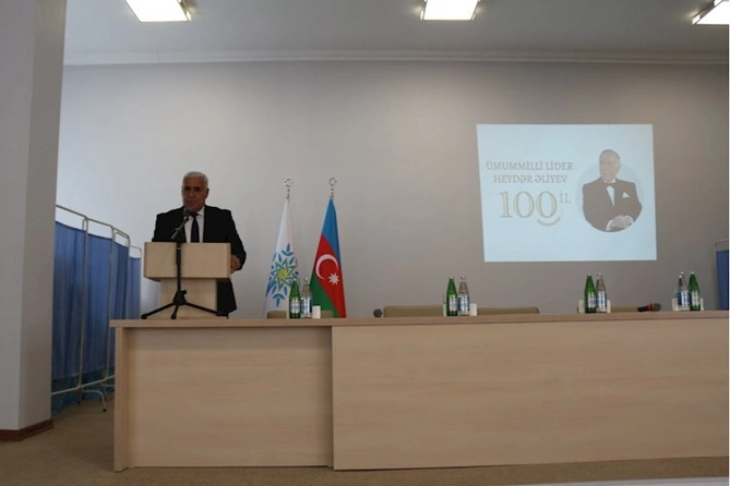Xətai rayonunda Ulu Öndərin 100 illiyinə həsr olunan növbəti tədbir keçirildi — FOTOLAR