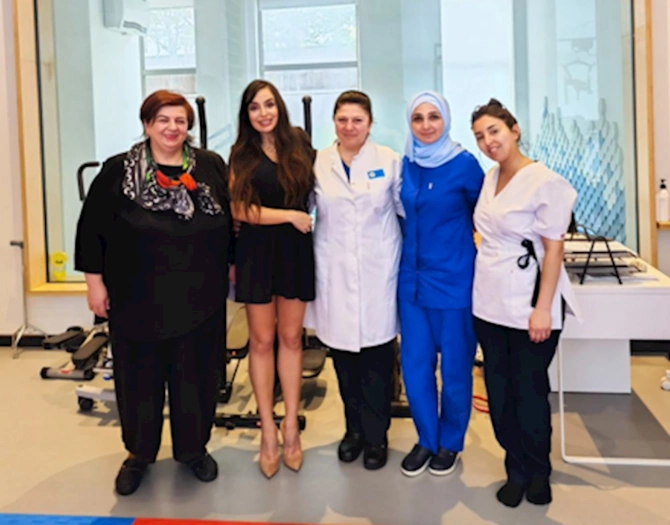 Leyla Əliyeva USG Erkən Müdaxilə Mərkəzində oldu — FOTOLAR Leyla Əliyeva USG Erkən Müdaxilə Mərkəzində oldu — FOTOLAR