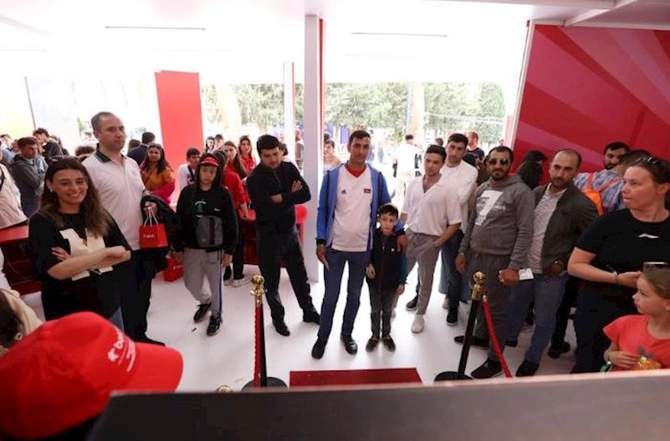 Bakcell Formula 1-in sürət liderlərini təqdim edir! — VİDEO/FOTO