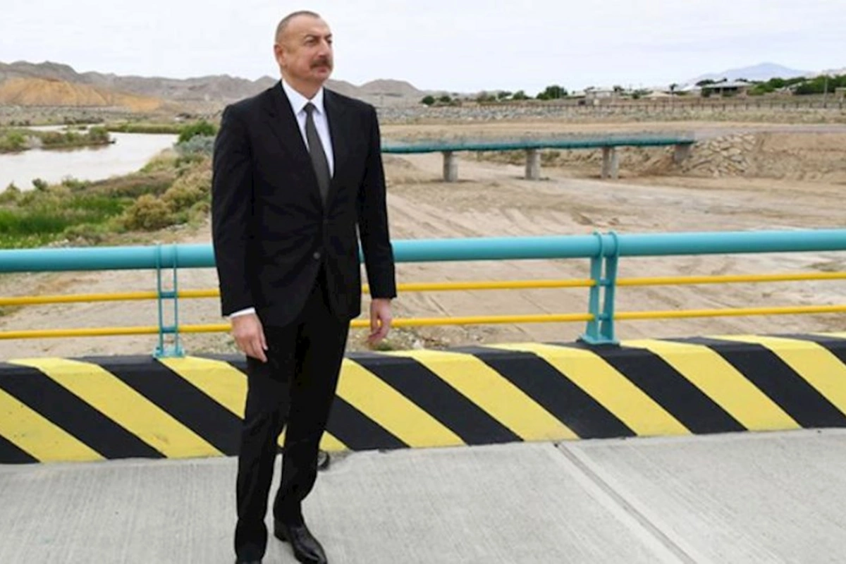 Ölkə başçısı Bərdə-Ağdam dəmir yolu xəttinin tikintisi ilə tanış oldu — YENİLƏNDİ