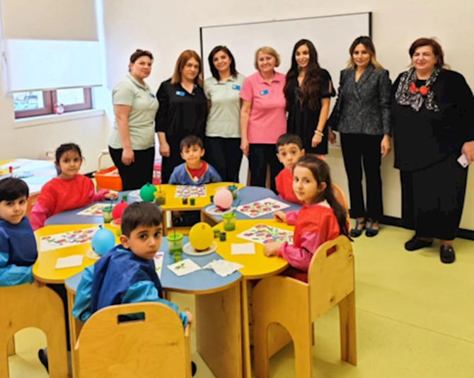 Leyla Əliyeva USG Erkən Müdaxilə Mərkəzində oldu — FOTOLAR Leyla Əliyeva USG Erkən Müdaxilə Mərkəzində oldu — FOTOLAR