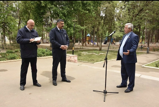 “Səyyar qəbul otağı” Gəncədə təşkil olundu — FOTOLAR