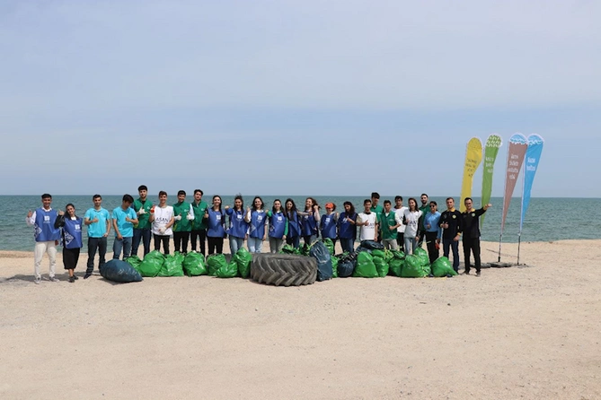 Bilgəh sahil zolağından 240 kq tullantı toplanıb — FOTO