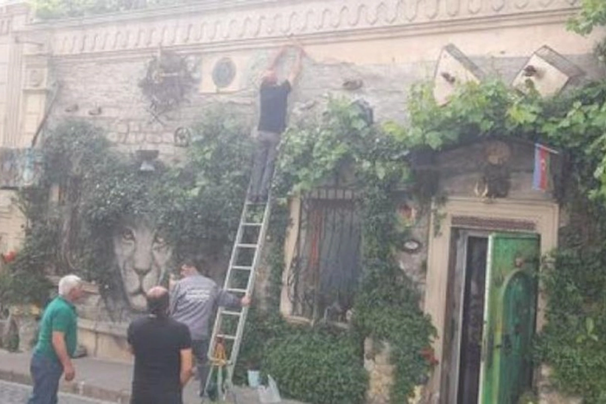 Qalmaqallı “dəmir yumruq”u sökürlər — FOTO