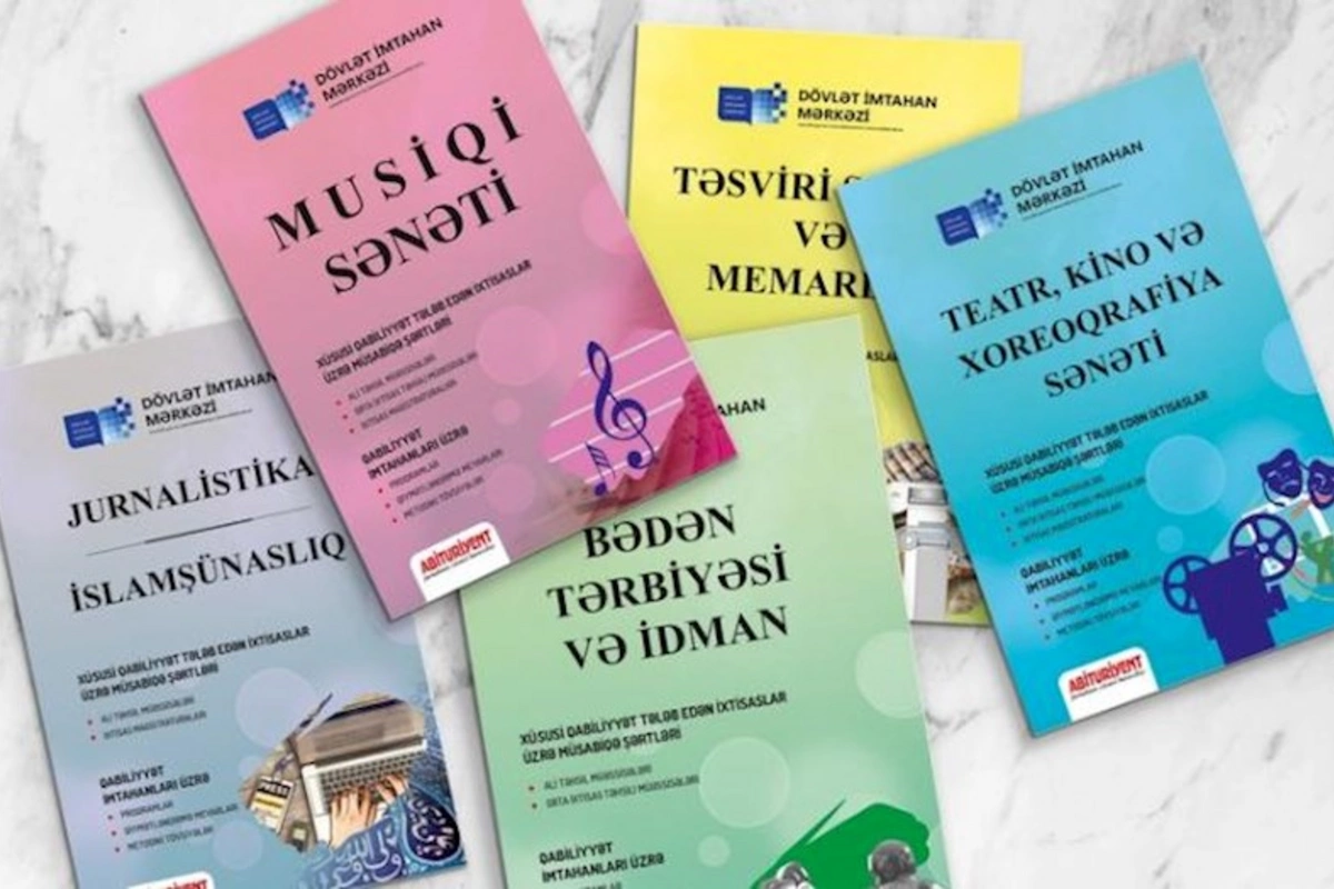 Qabiliyyət imtahanlarının ixtisaslar üzrə şərtləri dərc olunub