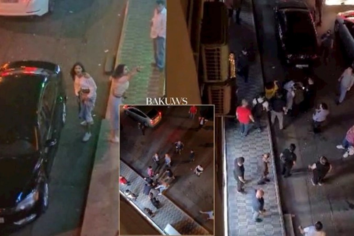 Bakıda transseksuallar polisə hücum etdi — VİDEO