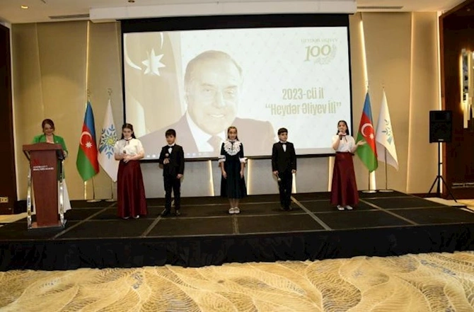 Xətai rayonunda Heydər Əliyevin 100 illiyinə həsr edilmiş möhtəşəm tədbir keçirildi — FOTOLAR