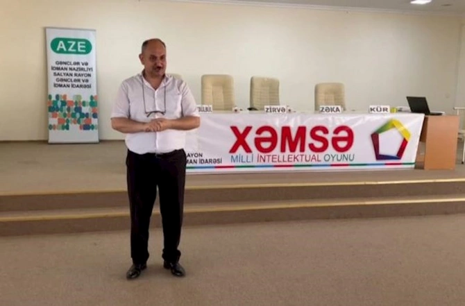 Salyanda Xəmsə Milli İntellektual oyunu keçirildi — FOTOLAR