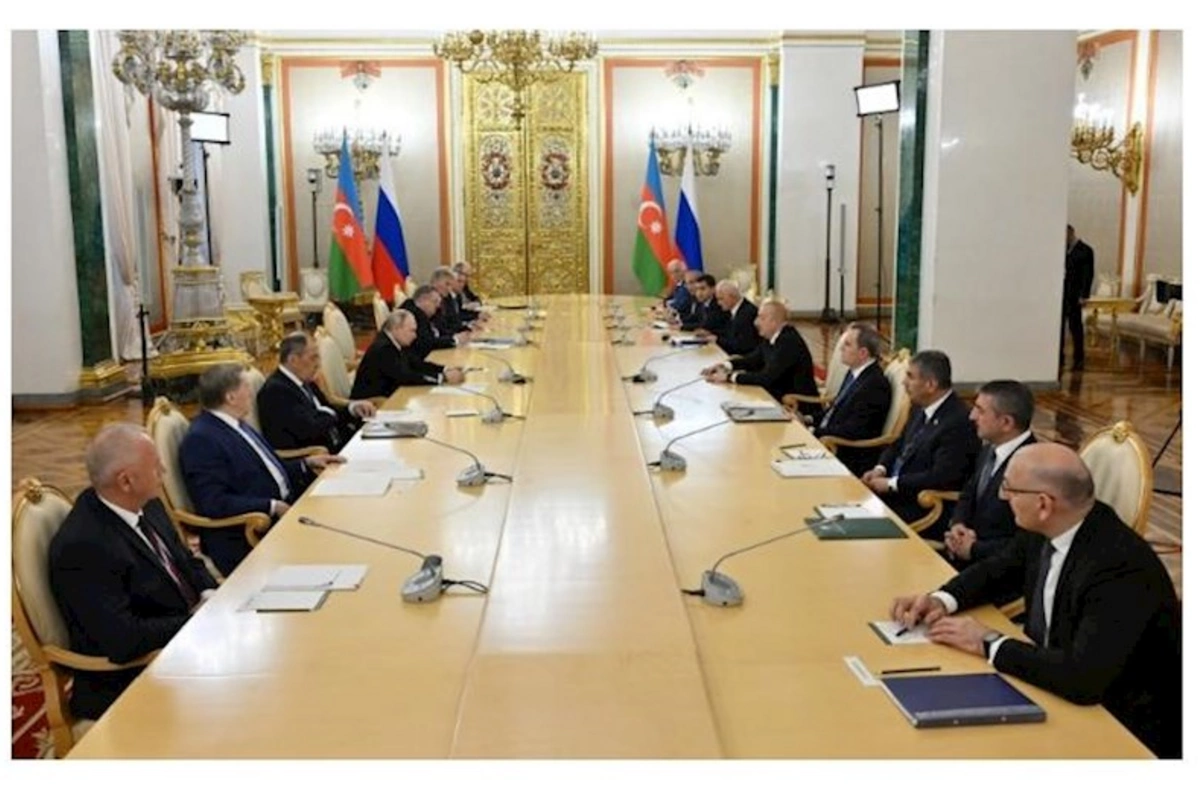 İlham Əliyevin Vladimir Putinlə görüşü olub — YENİLƏNİB