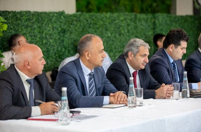 İME təminatı məsələləri üzrə İşçi Qrupunun növbəti iclası Şuşada keçirildi — FOTOLAR İME təminatı məsələləri üzrə İşçi Qrupunun növbəti iclası Şuşada keçirildi — FOTOLAR