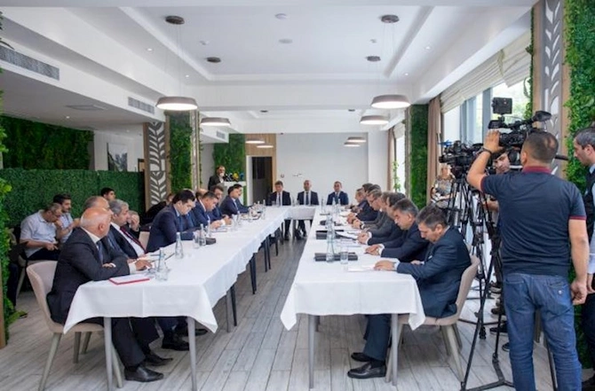 İME təminatı məsələləri üzrə İşçi Qrupunun növbəti iclası Şuşada keçirildi — FOTOLAR İME təminatı məsələləri üzrə İşçi Qrupunun növbəti iclası Şuşada keçirildi — FOTOLAR