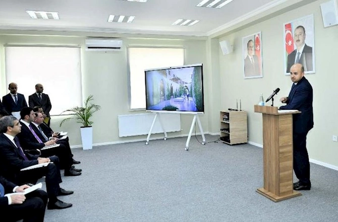 Sahibkarlar azad edilmiş ərazilərdə nəzərdə tutulan güzəştlər barədə məlumatlandırılıb — FOTOLAR
