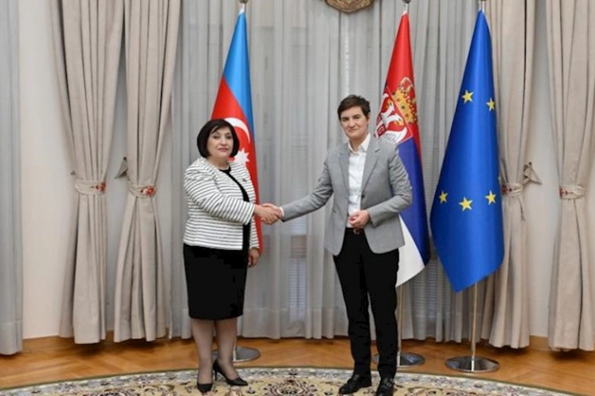 Sahibə Qafarova Serbiyanın Baş naziri ilə görüşdü