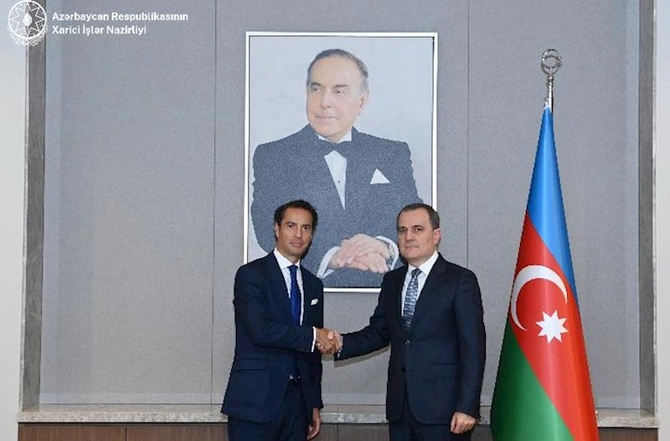 XİN rəhbəri Xavyer Kolomina ilə Ermənistanla danışıqların cari vəziyyətini müzakirə edib