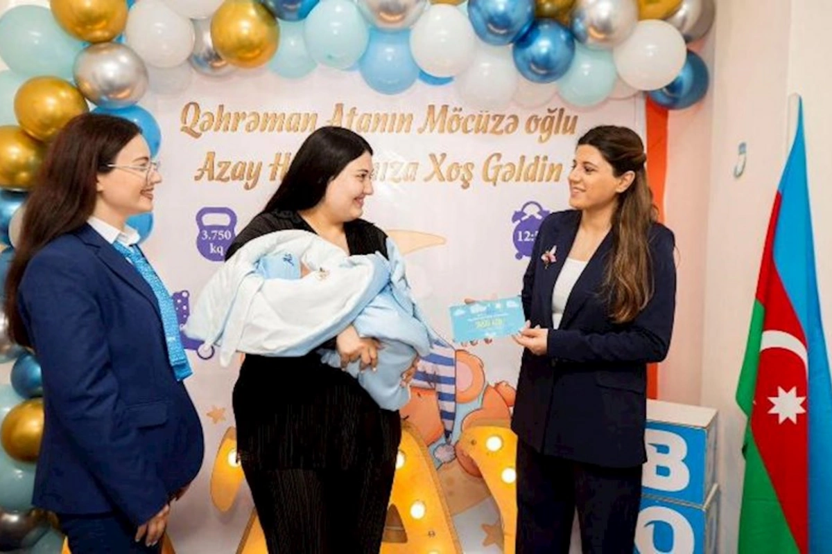 Sentyabr şəhidinin övladı dünyaya gəldi — “YAŞAT” Fondu xərclərini qarşıladı