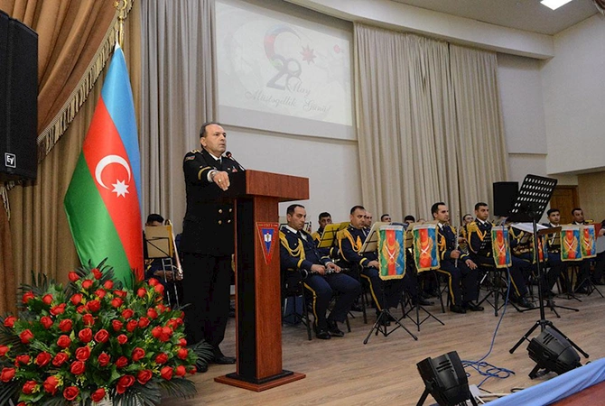 Müstəqillik Günü münasibətilə Azərbaycan Ordusunda silsilə tədbirlər keçirilib — FOTOLAR
