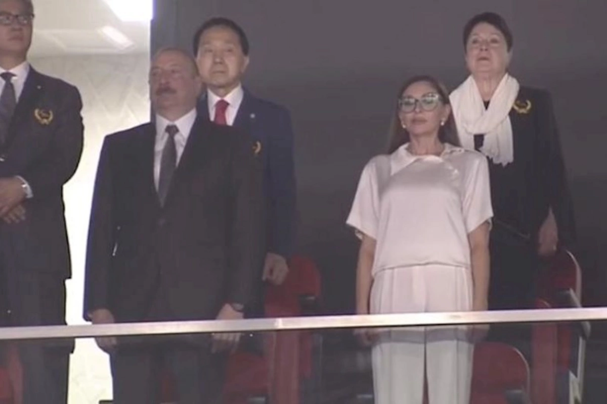 Prezident və birinci xanım taekvondo üzrə dünya çempionatının açılış mərasimini izləyiblər — VİDEO (YENİLƏNDİ)
