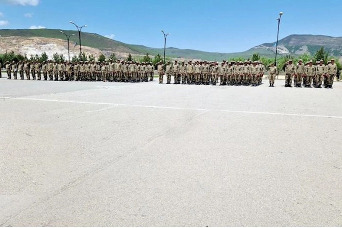 Hərbi vəzifəlilərin təlim toplanışı başa çatdı — VİDEO/FOTO