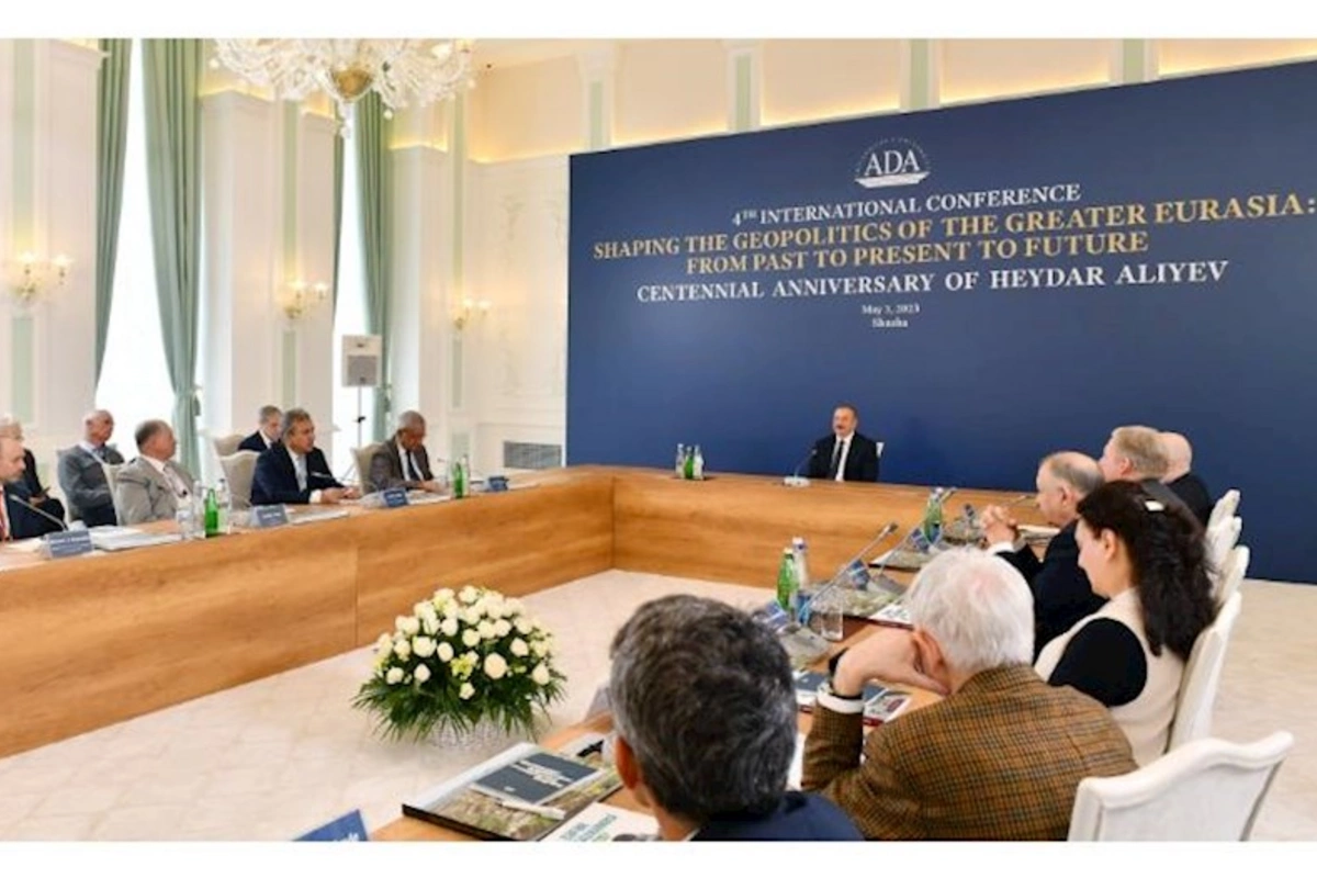 Prezident Şuşada keçirilən beynəlxalq konfransda iştirak etdi — YENİLƏNİB (FOTOLAR)