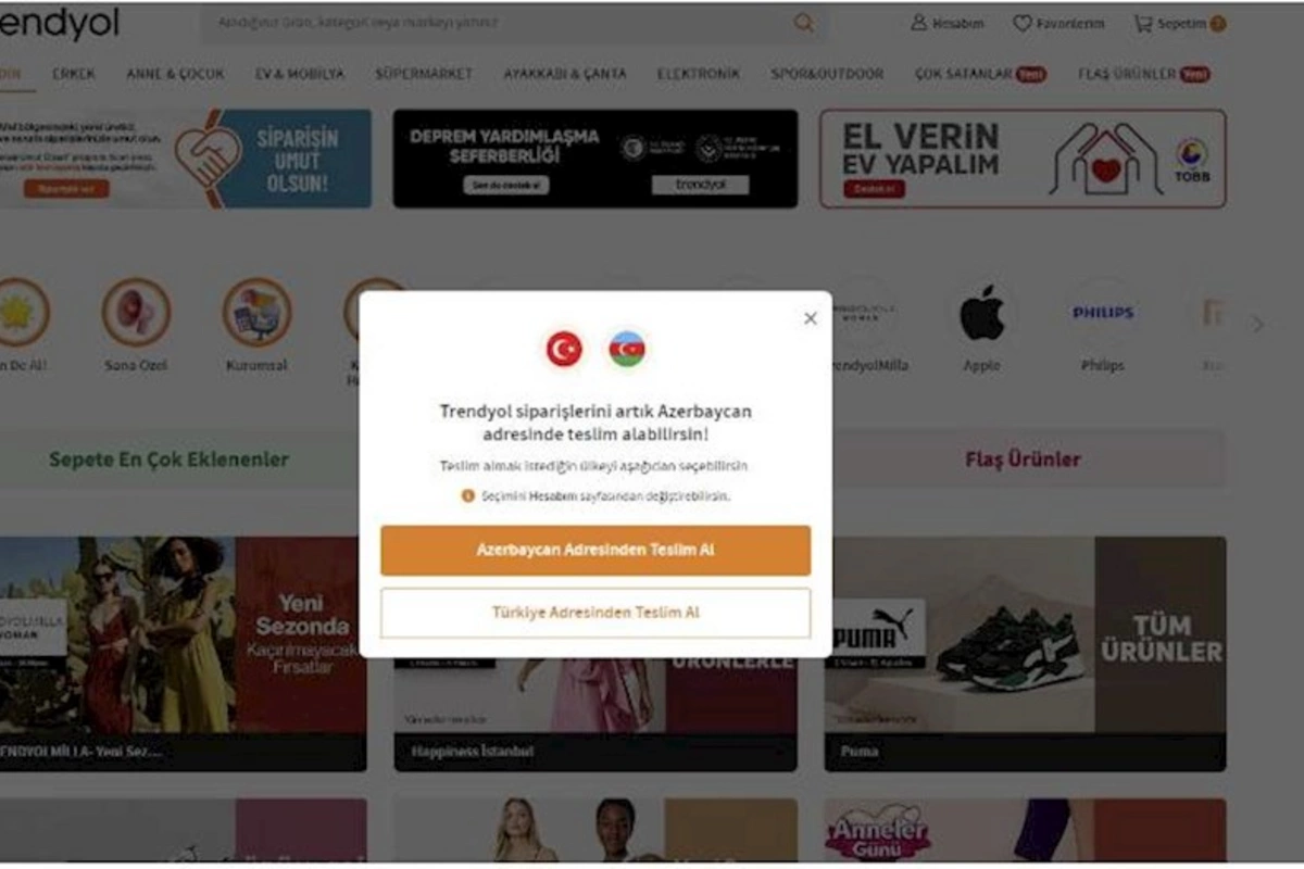 “Trendyol”dan Azərbaycan istifadəçiləri üçün yenilik — Bu gündən...
