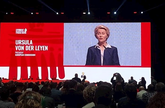 Səttar Möhbalıyev Avropa Həmkarlar İttifaqları Konfederasiyasının qurultayında iştirak etdi — FOTOLAR Səttar Möhbalıyev Avropa Həmkarlar İttifaqları Konfederasiyasının qurultayında iştirak etdi — FOTOLAR