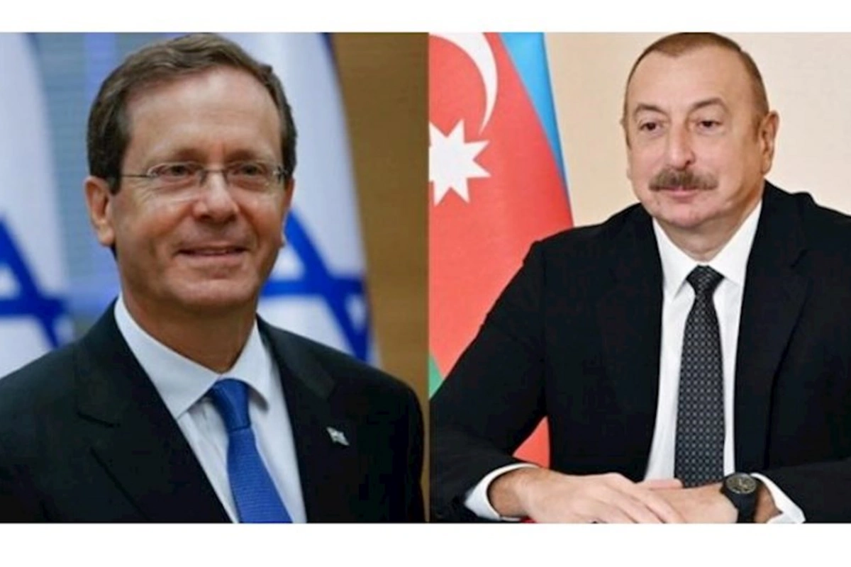 İsrail Prezidentinin rəsmi qarşılanma mərasimi olub
