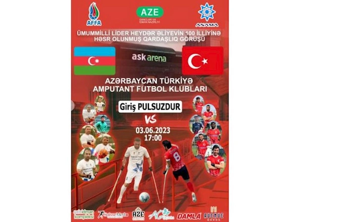 Azərbaycan və Türkiyə tarixində İLK DƏFƏ: Qazilərdən ibarət futbol komandası yoldaşlıq görüşü keçirəcək — FOTO