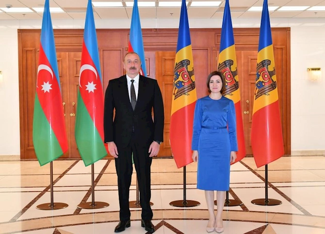 Kişineuda Azərbaycan və Moldova prezidentlərinin görüşü olub — YENİLƏNİB