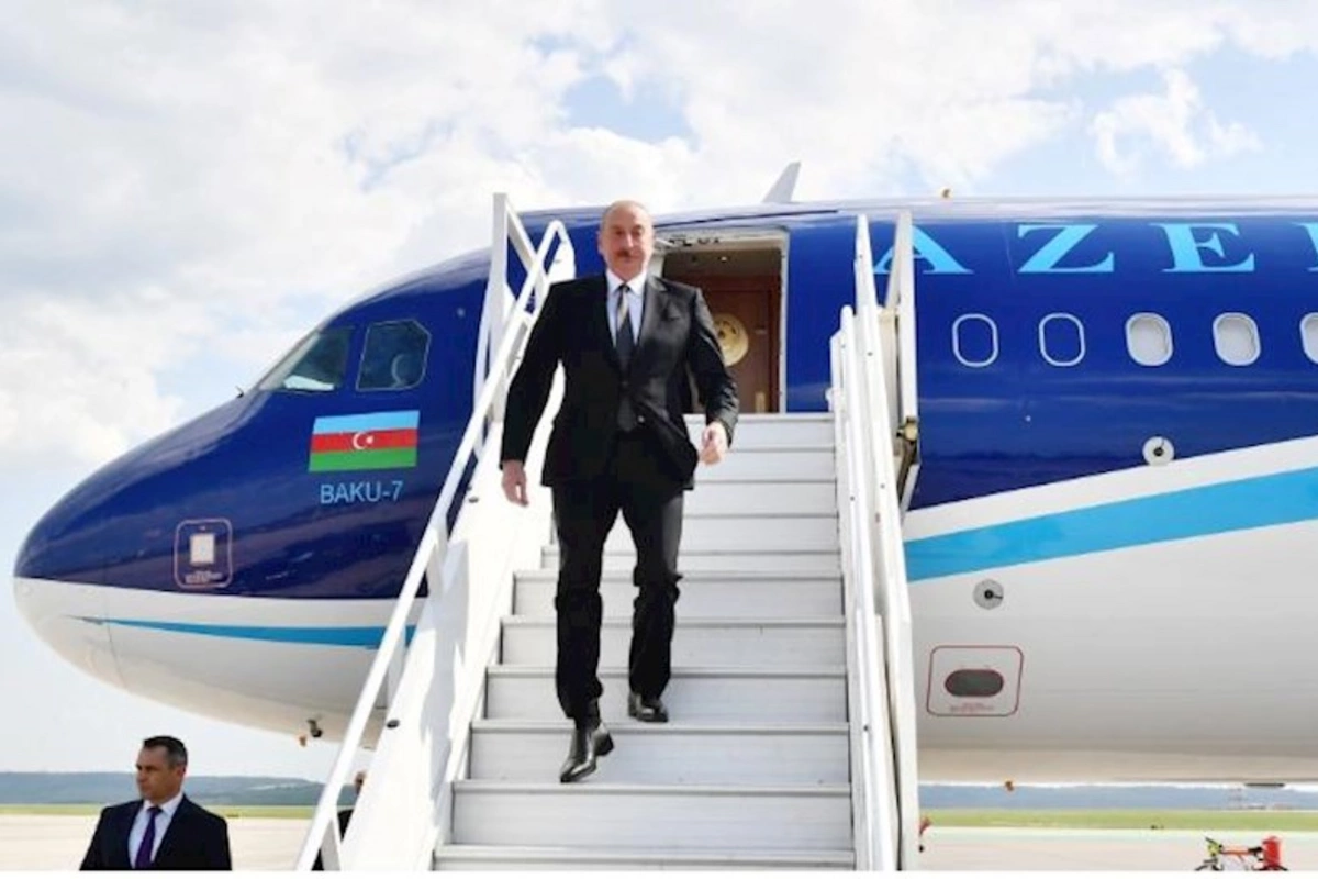 İlham Əliyev Moldovada səfərə gedib