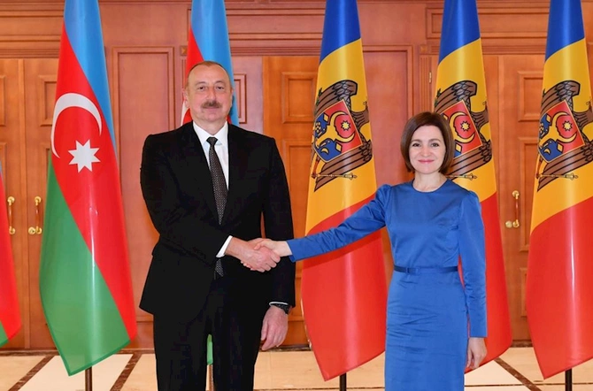 Kişineuda Azərbaycan və Moldova prezidentlərinin görüşü olub — YENİLƏNİB