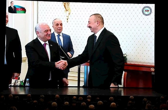 AHİK tərəfindən Ulu Öndər Heydər Əliyevin 100 illiyi münasibətilə tədbir keçirilib — FOTOLAR