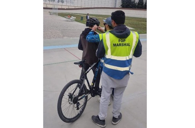 Heydər Əliyevin 100 illik yubileyinə həsr olunmuş velosiped yarışı keçirilib — FOTOLAR