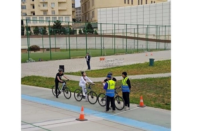 Heydər Əliyevin 100 illik yubileyinə həsr olunmuş velosiped yarışı keçirilib — FOTOLAR