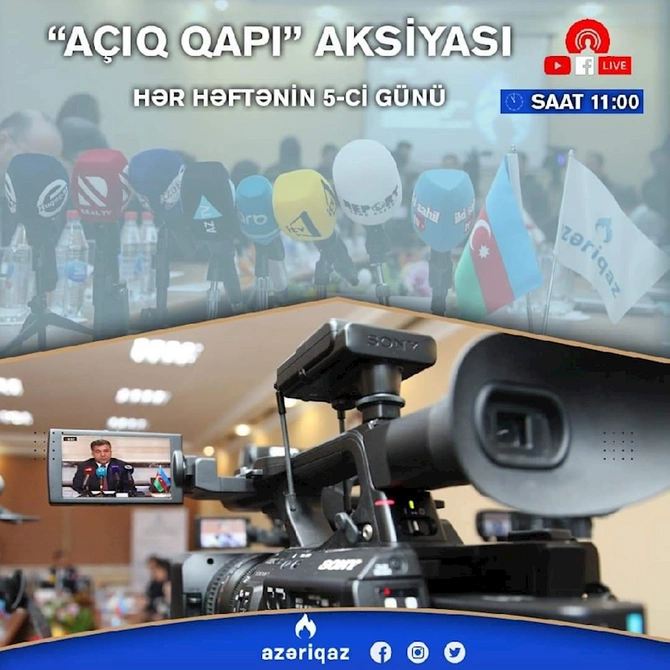 SOCAR Azəriqaz” İB-də media və QHT nümayəndələri ilə növbəti görüş keçiriləcək — FOTO SOCAR Azəriqaz” İB-də media və QHT nümayəndələri ilə növbəti görüş keçiriləcək — FOTO