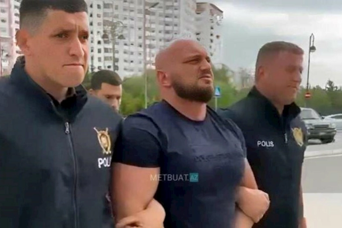 Qazinin çənəsini qıran idmançı belə saxlanıldı — VİDEO