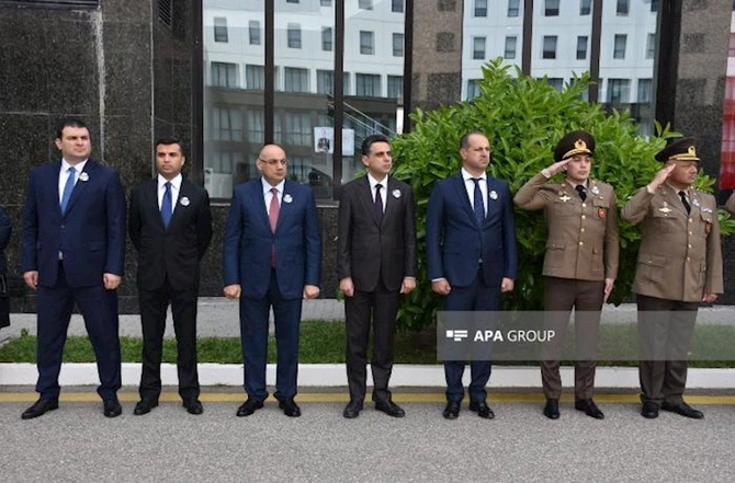 “Fövqəladə hallar uşaqların gözü ilə” respublika müsabiqəsinin qalibləri mükafatlandırılıb — FOTOLAR
