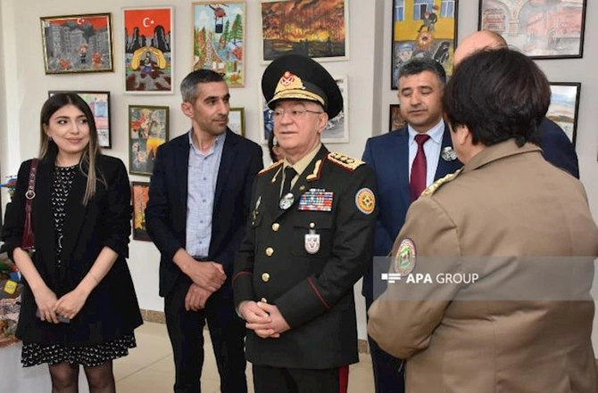 “Fövqəladə hallar uşaqların gözü ilə” respublika müsabiqəsinin qalibləri mükafatlandırılıb — FOTOLAR