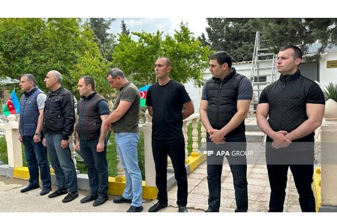 Əfv edilən MTN polkovnikləri AZADLIQDA — FOTO
