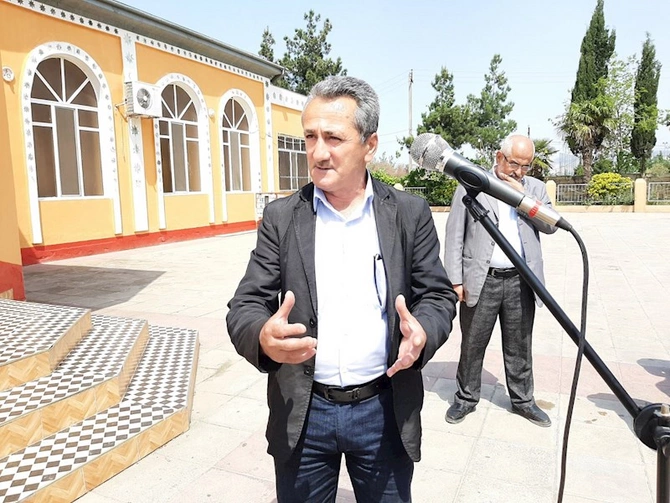 Həftənin ilk Açıq mikrofon aksiyası Hacıqabulda baş tutdu — FOTOLAR