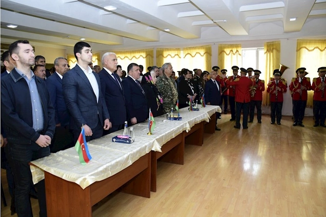 Xətai rayonunda şəhid Milli Qəhrəman İlqar Mirzəyevin 50 illik yubileyi qeyd edildi — FOTOLAR
