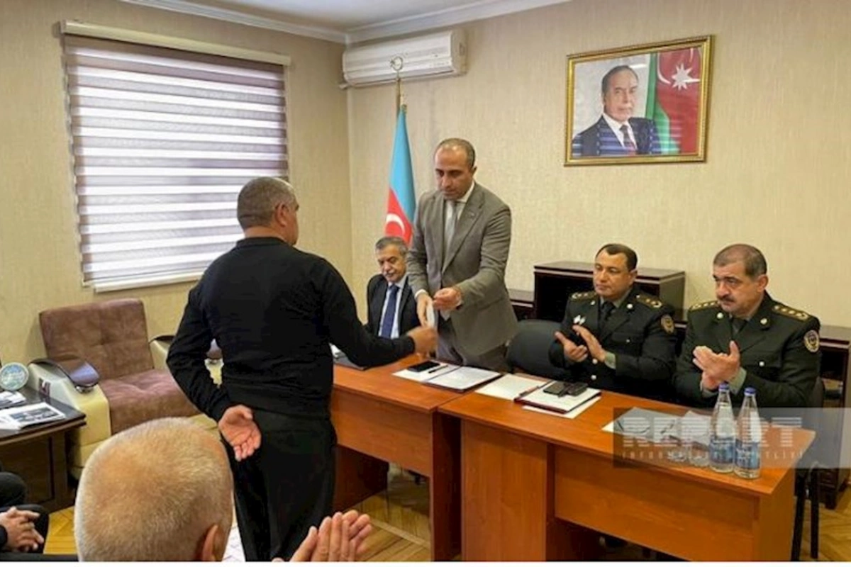 Əfv Sərəncamı 1 saylı Cəzaçəkmə Müəssisəsində icra olunub