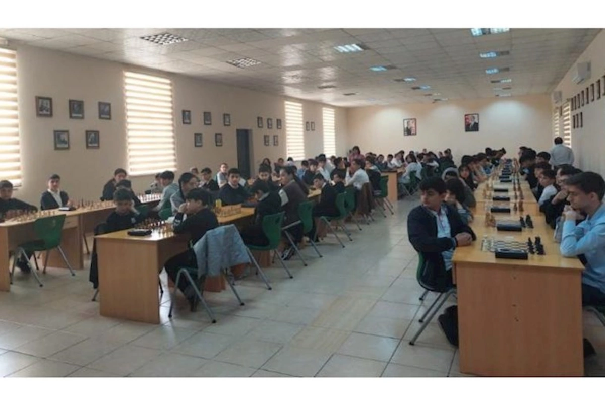 Xətai rayonunda Ümummilli Liderin 100 illiyinə həsr edilən şahmat yarışı keçirilib — FOTOLAR