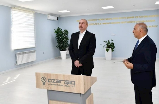 İlham Əliyev Şuşada yeni mərkəzin AÇILIŞINDA — YENİLƏNİB (FOTOLAR)