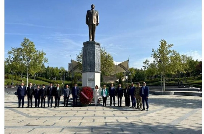 Azərbaycan vətəndaş cəmiyyəti nümayəndələri Türkiyədə səfərdədir — FOTO