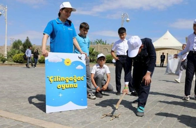 “Unudulmaqda olan uşaq oyunları” festivalı keçirildi — FOTOLAR