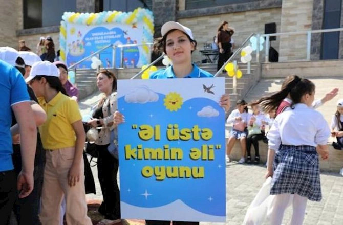 “Unudulmaqda olan uşaq oyunları” festivalı keçirildi — FOTOLAR