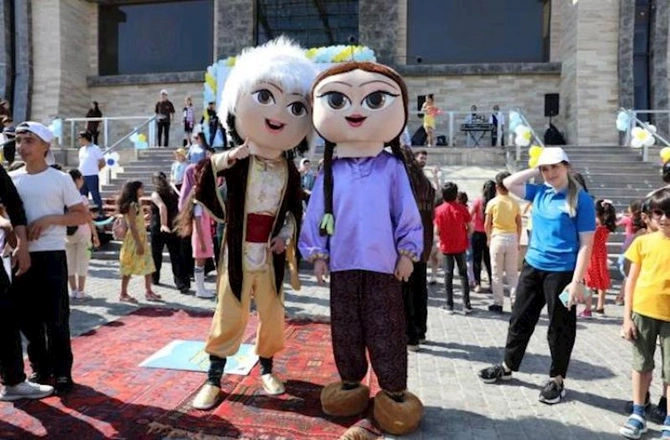 “Unudulmaqda olan uşaq oyunları” festivalı keçirildi — FOTOLAR