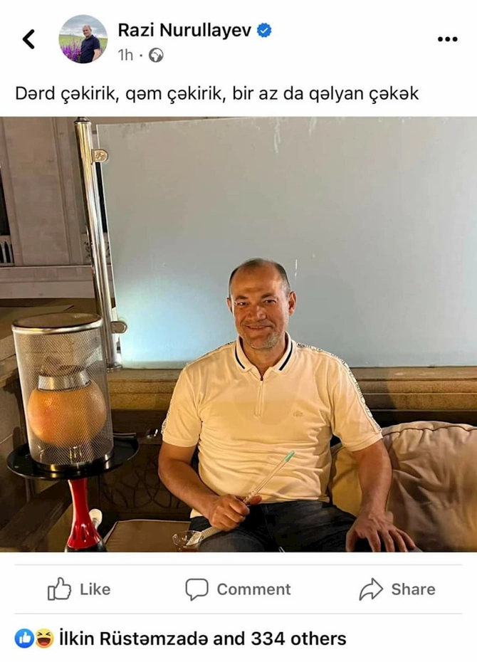 Azər Həsrət deputatın hərəkətini qınadı: “Pis örnəkdir, üzr istəsin”