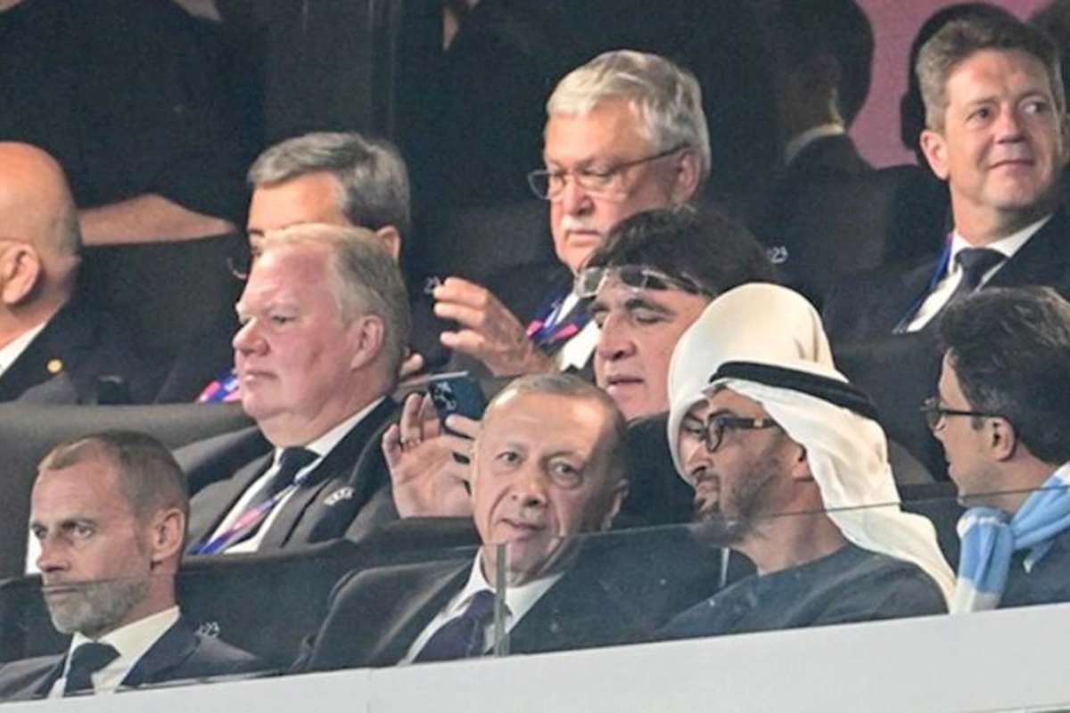 Ərdoğan Çempionlar Liqasının finalında — FOTO